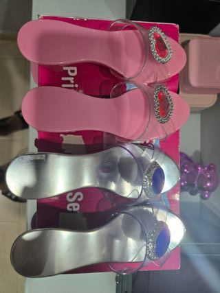 Set 6 Pares Tacones Niña Juguete