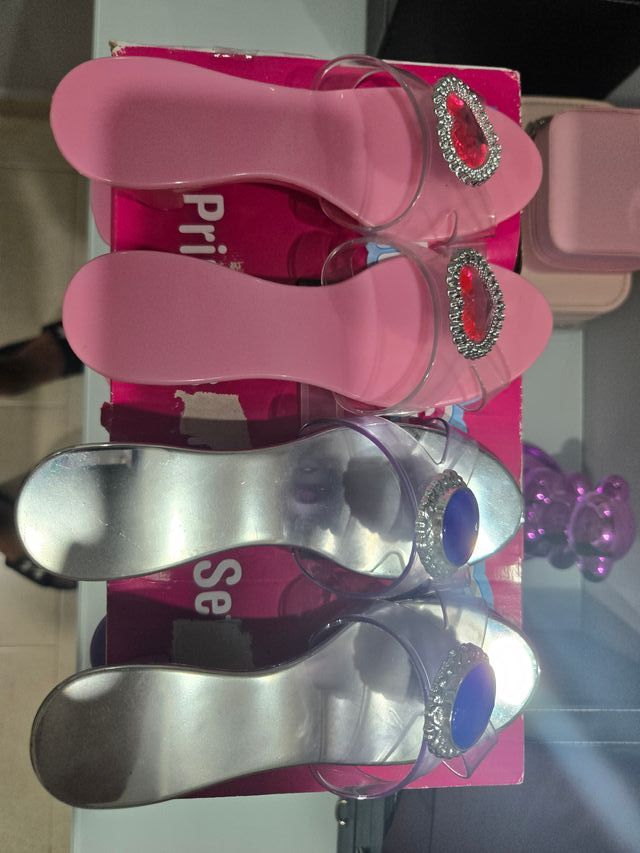 Set 6 Pares Tacones Niña Juguete