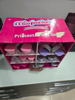 Set 6 Pares Tacones Niña Juguete