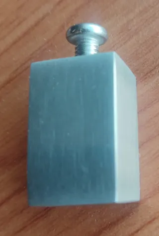 POMO ACERO INOXIDABLE 75x25 mm