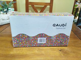 Juego 2 Tazas Estilo Gaudí Multicolor