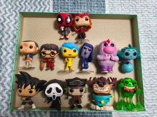 Funkos Originales Sin Caja pack de 13
