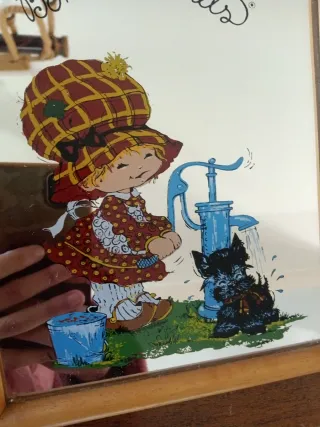 Quadro Bonnie Bonnets Vintage Bambino Cane