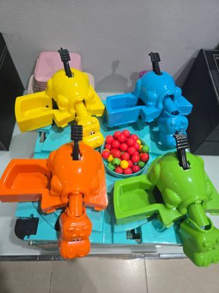Juego Tragabolas 4 Hipopótamos