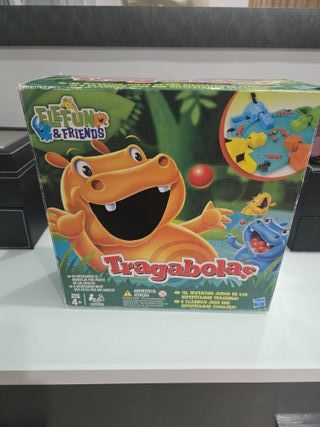 Juego Tragabolas 4 Hipopótamos