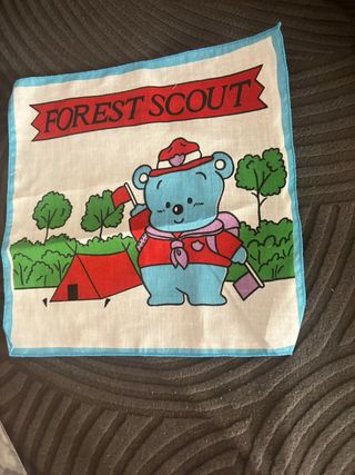 Pañuelo infantil Forest Scout oso