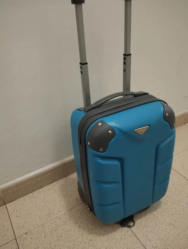 Maleta infantil pequeña azul