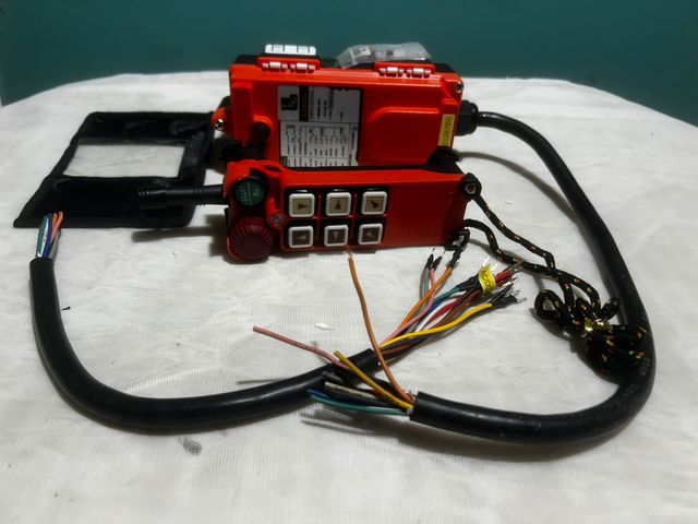 Control grúa hidráulica coche