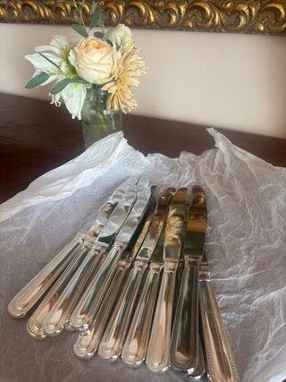 Sambonet Set Coltelli Perles 6 Pasto 6 Frutta