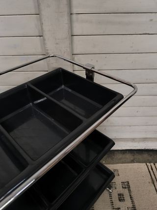 Carro vintage oficina metal y plástico