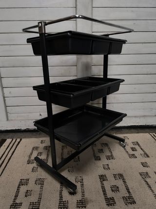 Carro vintage oficina metal y plástico