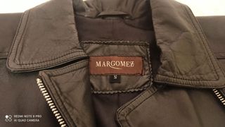 Cazadora Biker Piel MARGOMEZ Talla S Mujer