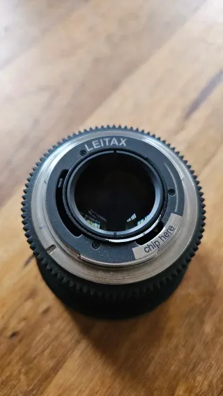 Set Zeiss contax EF  cinemod