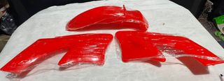 Kit Plásticos Guardabarros Kawasaki Rojo