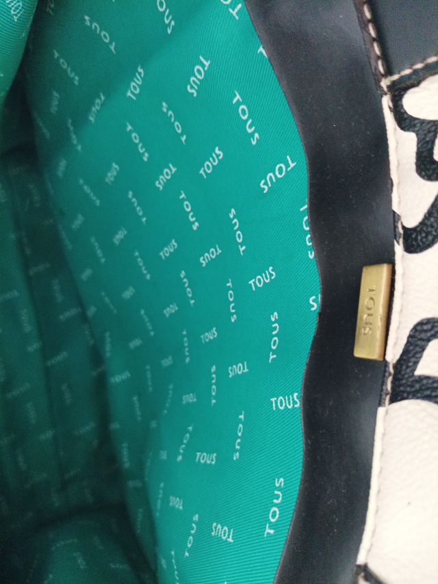 Bolsa Tous Preto e Branco