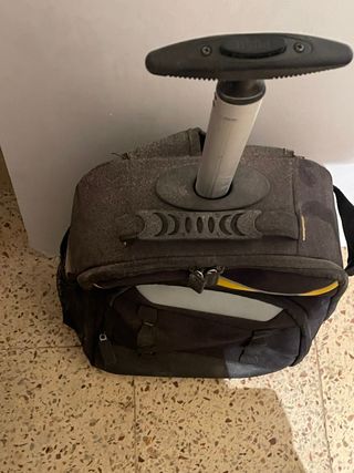 Mochila con ruedas y asa extensible