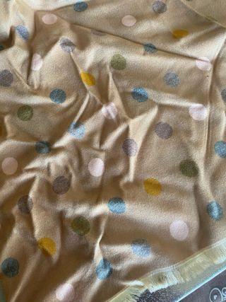 Foulard a quadri e pois duplex