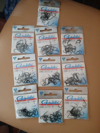 Anzuelos Gamakatsu LS-331 OF (25 unidades) 10 por
