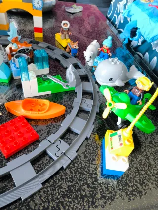 Set Lego Duplo treni e accessori