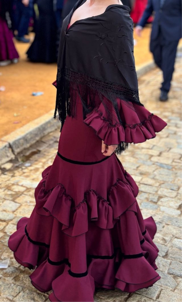 Traje de flamenca de Sibilina