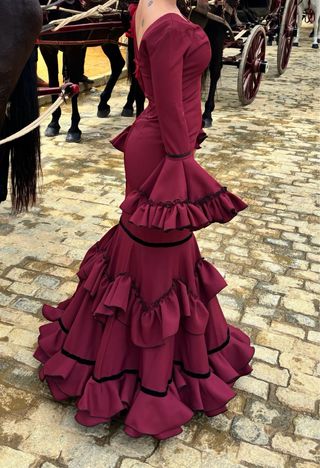 Traje de flamenca de Sibilina