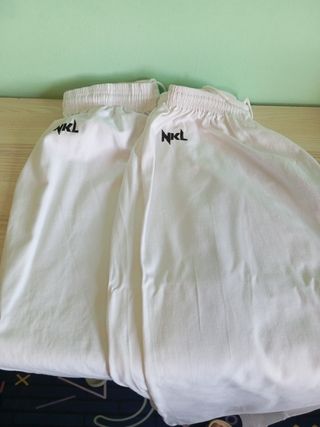 2 Trajes de Karate KENPO + 2 Pantalones blancos