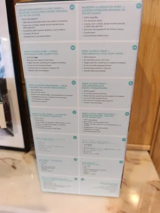 Mochila portabebés Moby Wrap Classic