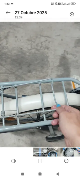 BICICLETA niña 20" + CASCO