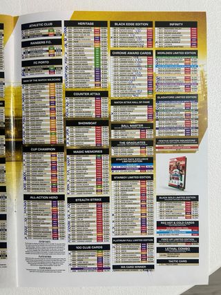 Revista Cromos Match Attax Temporada 2025/26