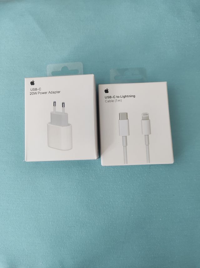 Cargador Apple Iphone adaptador +cable