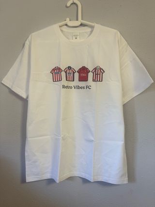 Camiseta Retro Vibes FC Talla M