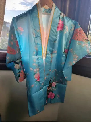 Kimono niña estampado