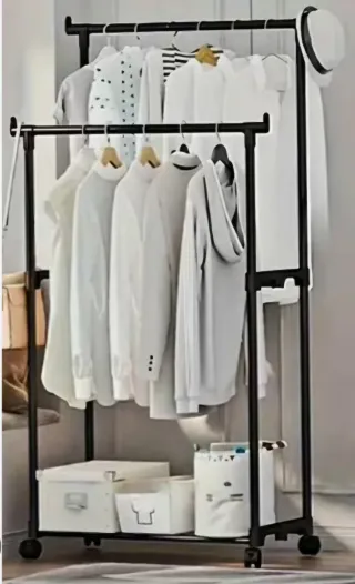 Perchero Burra Metálico gris