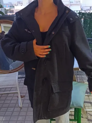 Trenca paño WOOD STATE gris