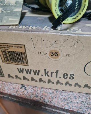 Patines KRF 4 Ruedas Talla 36