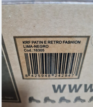 Patines KRF 4 Ruedas Talla 36