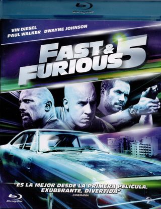 Blu-ray Fast & Furious - Universal - 5 PELICULAS