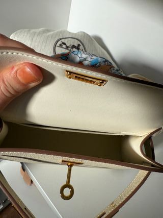 Bolso Estilo Hermes Beige