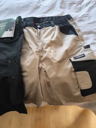 Bermudas PARKSIDE hombre beige y negro