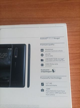 Smartphone Nokia 5 nero