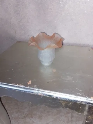 Paralume vetro forma tulipano