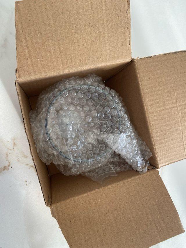 Taza cristal artesana diseño artístico caras chic