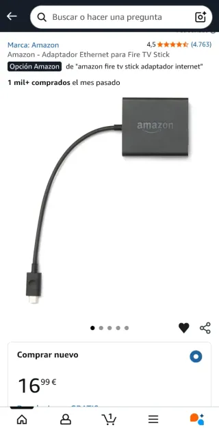 Amazon Fire TV Stick 4K MAX + Ethernet