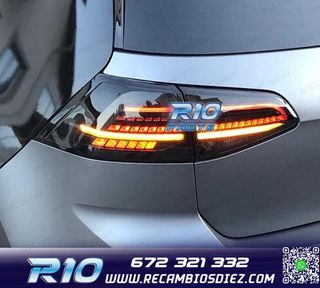 PILOTOS VOLKSWAGEN VW GOLF 7 7.5 12-20 FULL LED DINAMICOS NE