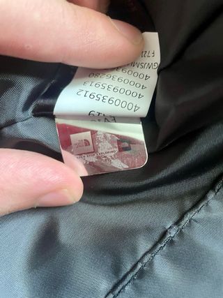 Casaco The North Face Preto e Branco