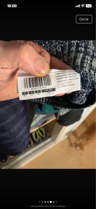 Chaqueta Adolfo Domínguez Lana Talla L