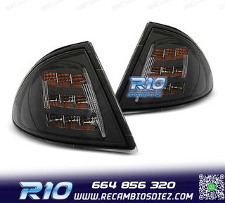 INTERMITENTES FRONTALES BMW E46 BERLINA 98-01 LED AHUMADOS