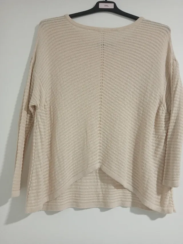 1,50€Jersey Stradivarius Beige Talla S/M
