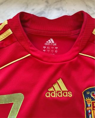 Camiseta España Eurocopa 2008 David Villa 7