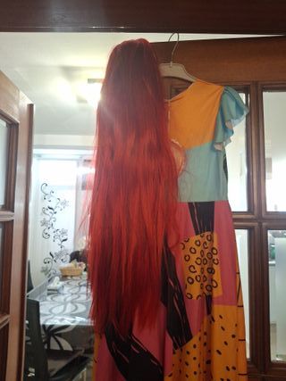 PRECIOS disfraz Halloween Talla 140 ,con peruca r